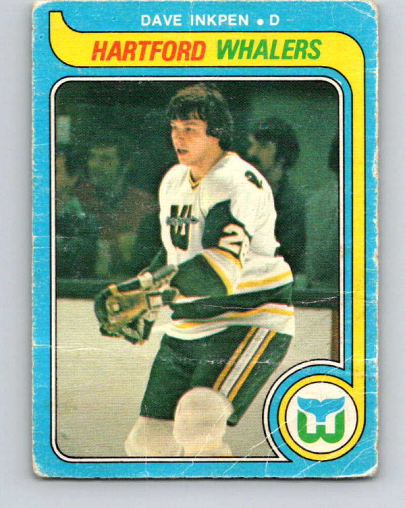 1979-80 O-Pee-Chee #321 Dave Inkpen  Hartford Whalers  V20002