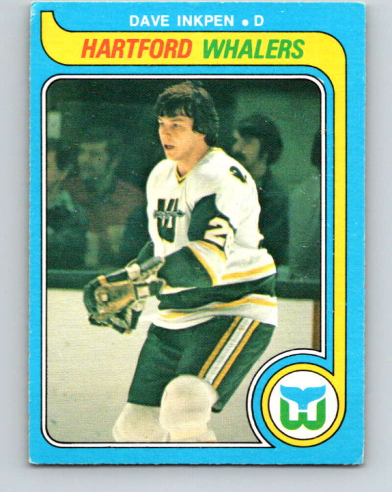 1979-80 O-Pee-Chee #321 Dave Inkpen  Hartford Whalers  V20004