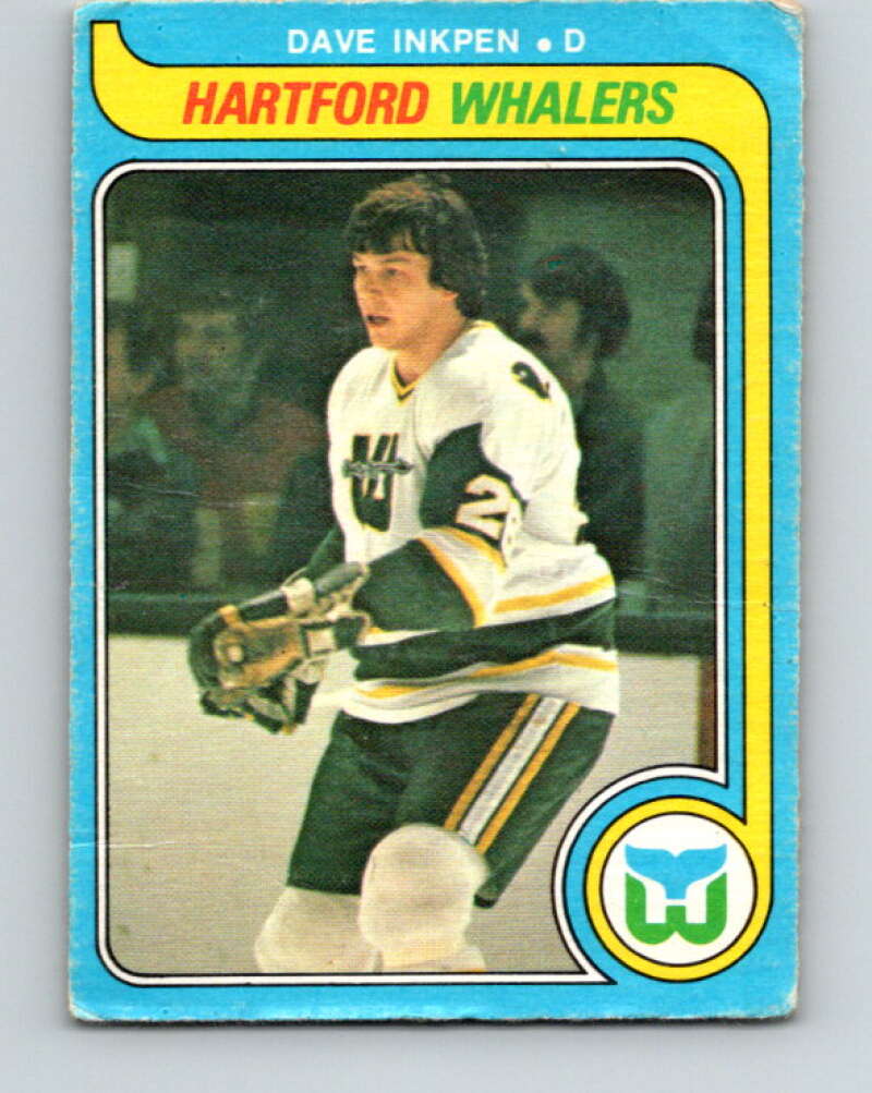 1979-80 O-Pee-Chee #321 Dave Inkpen  Hartford Whalers  V20005