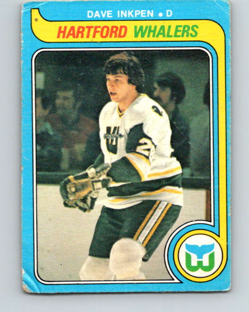 1979-80 O-Pee-Chee #321 Dave Inkpen  Hartford Whalers  V20006