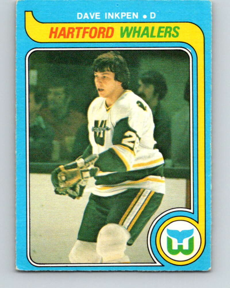 1979-80 O-Pee-Chee #321 Dave Inkpen  Hartford Whalers  V20007