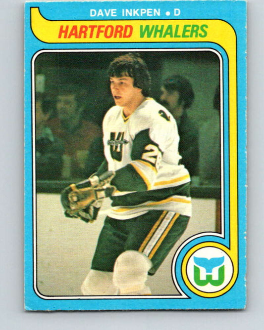 1979-80 O-Pee-Chee #321 Dave Inkpen  Hartford Whalers  V20009