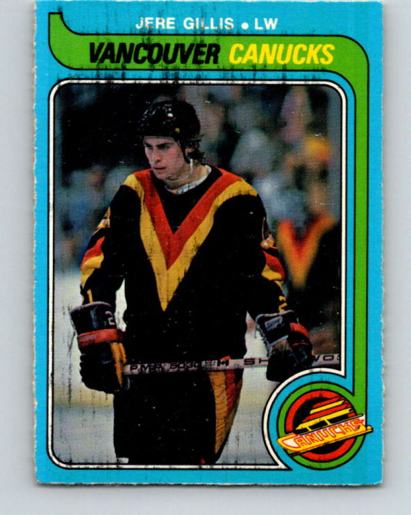 1979-80 O-Pee-Chee #322 Jere Gillis  Vancouver Canucks  V20017