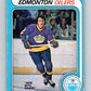 1979-80 O-Pee-Chee #323 Larry Brown  Edmonton Oilers  V20018