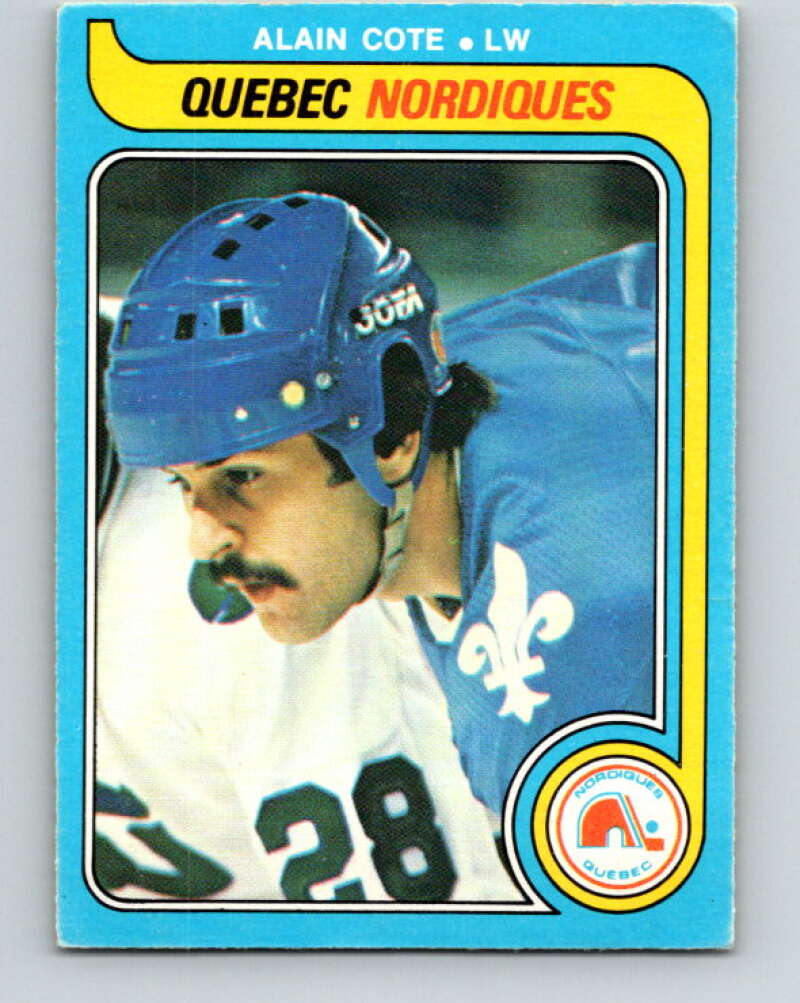 1979-80 O-Pee-Chee #324 Alain Cote  RC Rookie Quebec Nordiques  V20035