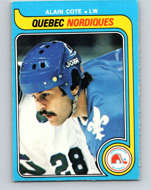 1979-80 O-Pee-Chee #324 Alain Cote  RC Rookie Quebec Nordiques  V20037