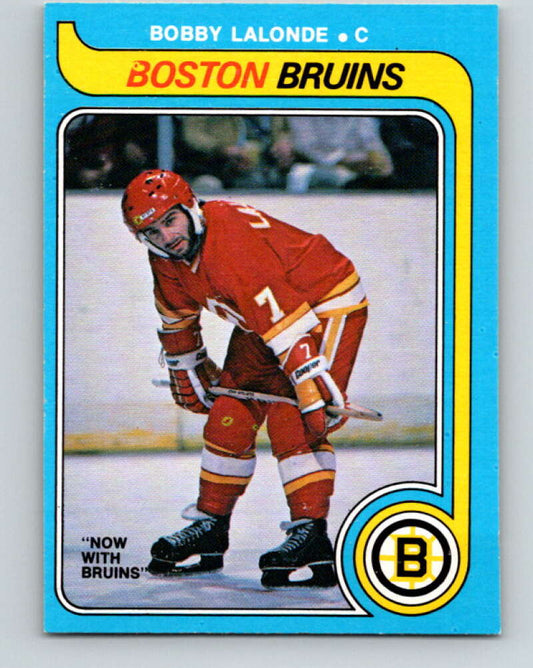 1979-80 O-Pee-Chee #326 Bobby Lalonde  Boston Bruins  V20056