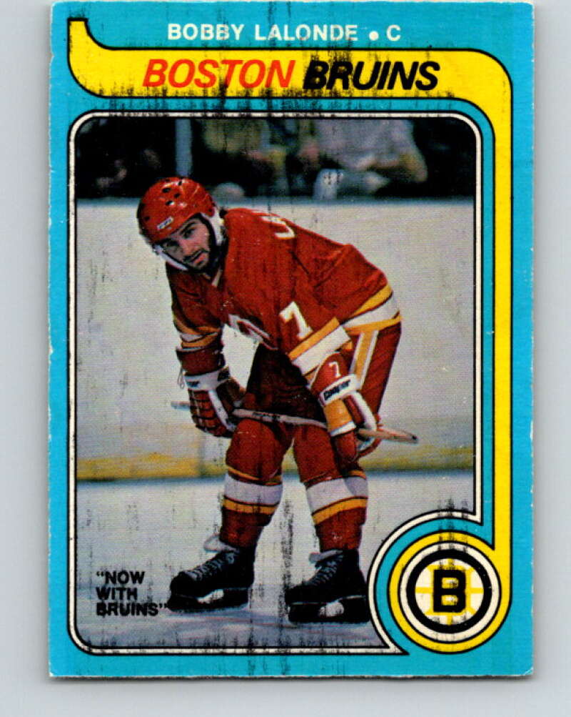 1979-80 O-Pee-Chee #326 Bobby Lalonde  Boston Bruins  V20057