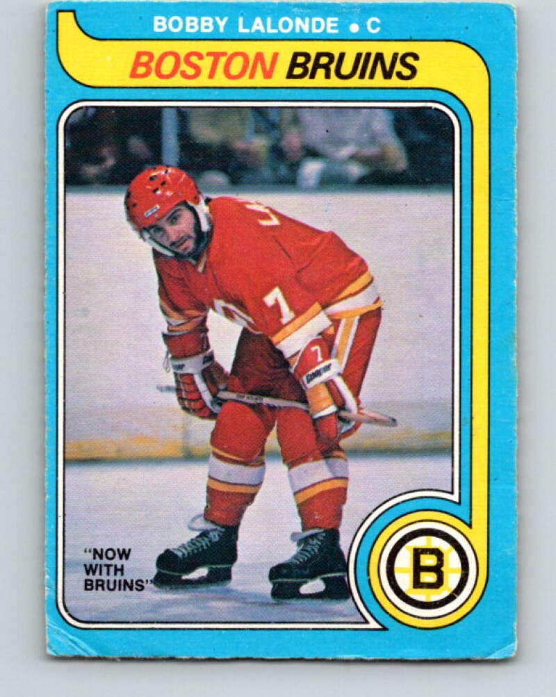 1979-80 O-Pee-Chee #326 Bobby Lalonde  Boston Bruins  V20059