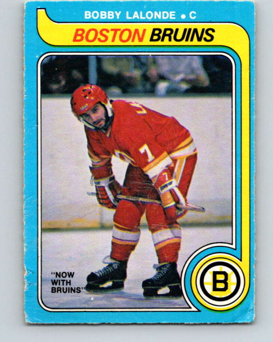 1979-80 O-Pee-Chee #326 Bobby Lalonde  Boston Bruins  V20062