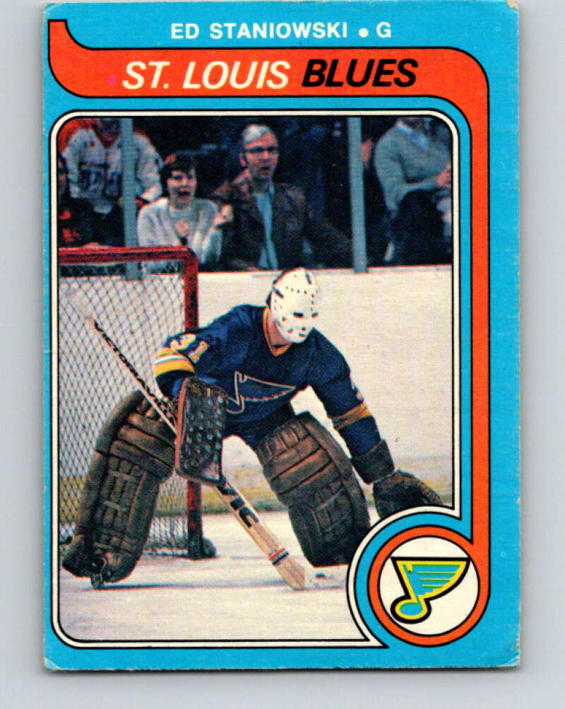 1979-80 O-Pee-Chee #327 Ed Staniowski  St. Louis Blues  V20071