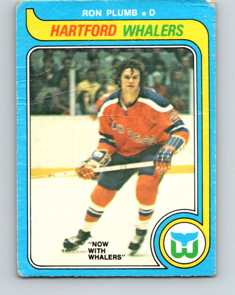 1979-80 O-Pee-Chee #328 Ron Plumb  Hartford Whalers  V20075