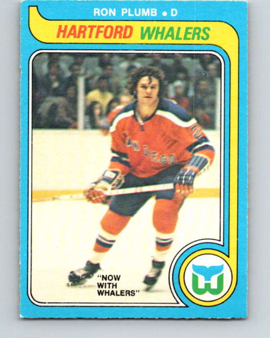 1979-80 O-Pee-Chee #328 Ron Plumb  Hartford Whalers  V20076