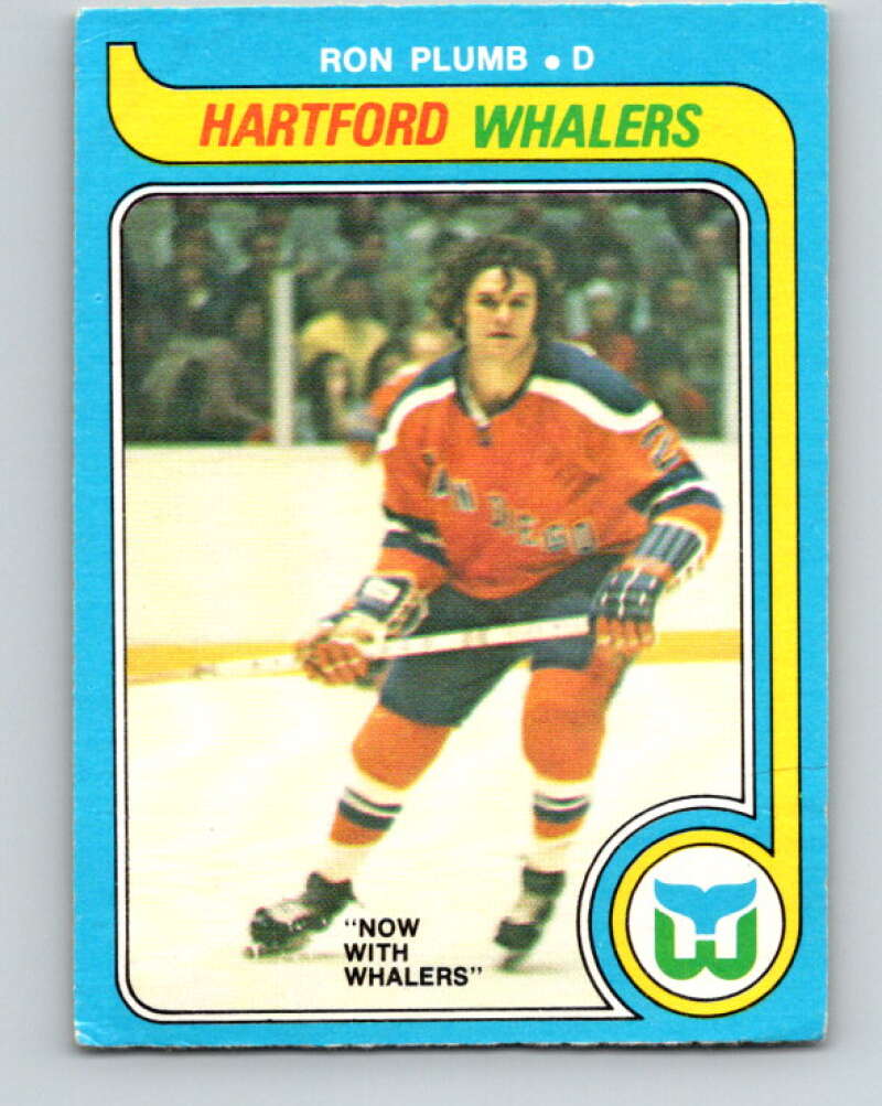 1979-80 O-Pee-Chee #328 Ron Plumb  Hartford Whalers  V20077