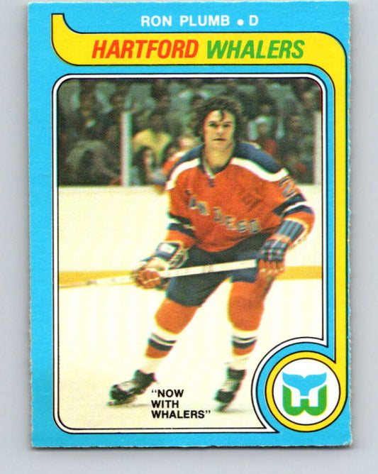 1979-80 O-Pee-Chee #328 Ron Plumb  Hartford Whalers  V20078