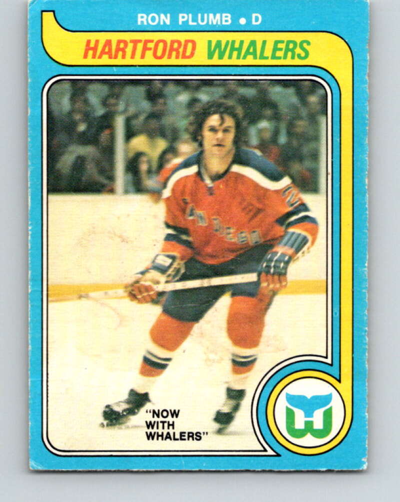 1979-80 O-Pee-Chee #328 Ron Plumb  Hartford Whalers  V20079