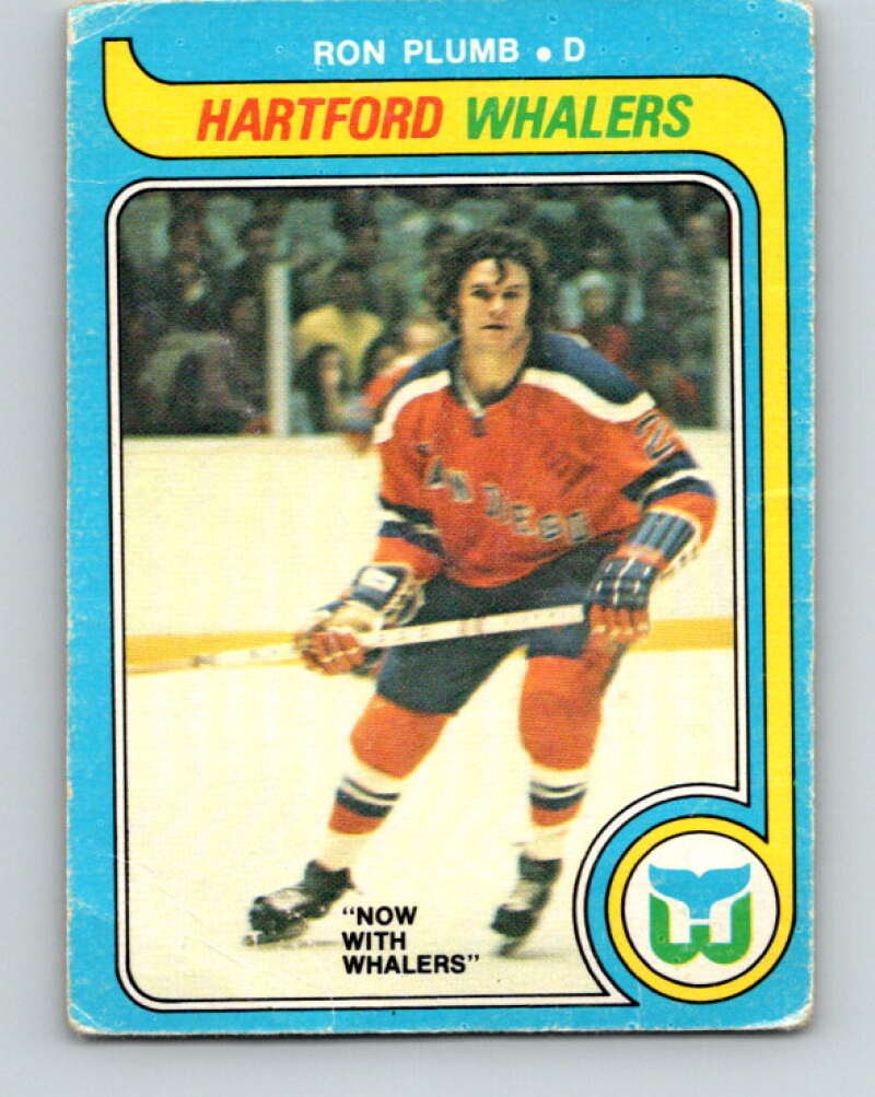 1979-80 O-Pee-Chee #328 Ron Plumb  Hartford Whalers  V20080