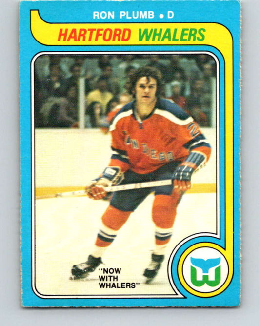 1979-80 O-Pee-Chee #328 Ron Plumb  Hartford Whalers  V20082