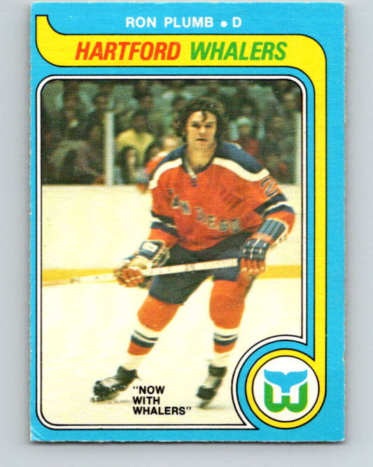 1979-80 O-Pee-Chee #328 Ron Plumb  Hartford Whalers  V20083