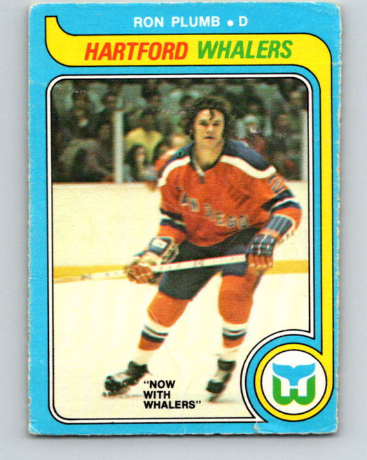 1979-80 O-Pee-Chee #328 Ron Plumb  Hartford Whalers  V20084