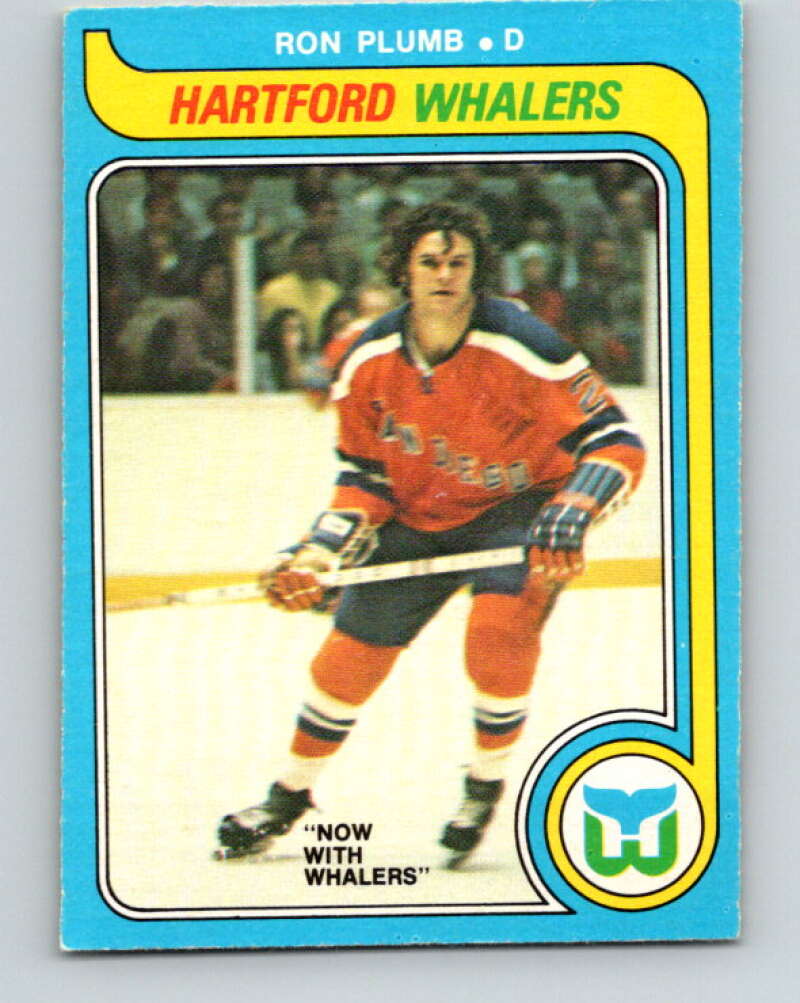 1979-80 O-Pee-Chee #328 Ron Plumb  Hartford Whalers  V20085