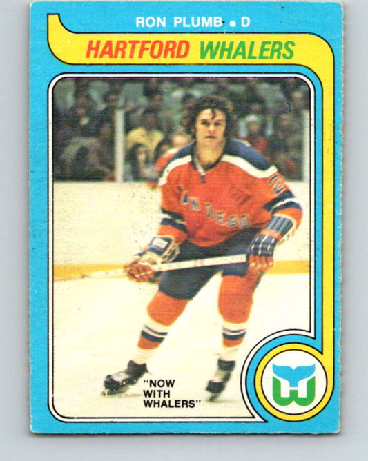 1979-80 O-Pee-Chee #328 Ron Plumb  Hartford Whalers  V20086