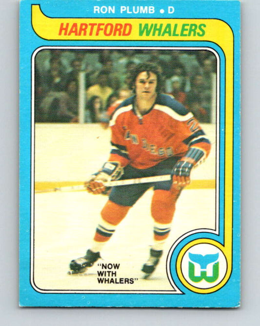 1979-80 O-Pee-Chee #328 Ron Plumb  Hartford Whalers  V20087