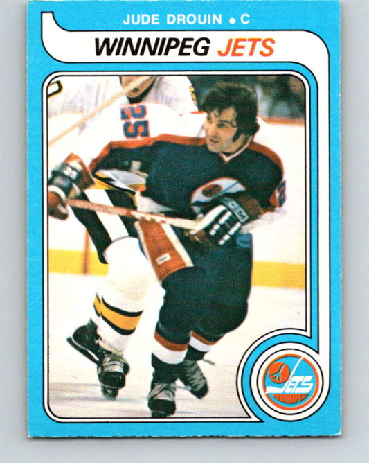 1979-80 O-Pee-Chee #329 Jude Drouin  Winnipeg Jets  V20090