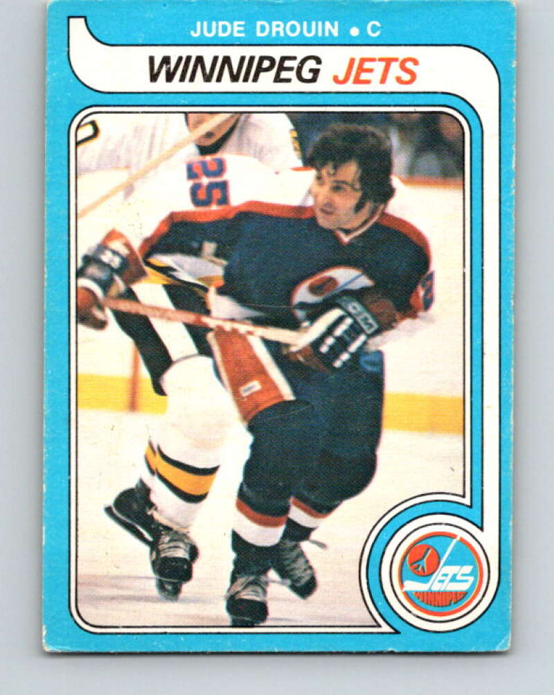 1979-80 O-Pee-Chee #329 Jude Drouin  Winnipeg Jets  V20094