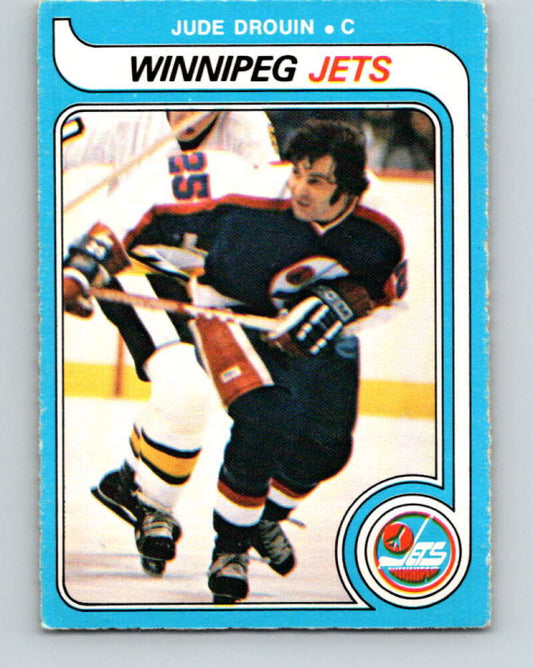 1979-80 O-Pee-Chee #329 Jude Drouin  Winnipeg Jets  V20099