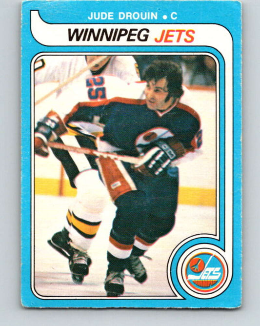 1979-80 O-Pee-Chee #329 Jude Drouin  Winnipeg Jets  V20101