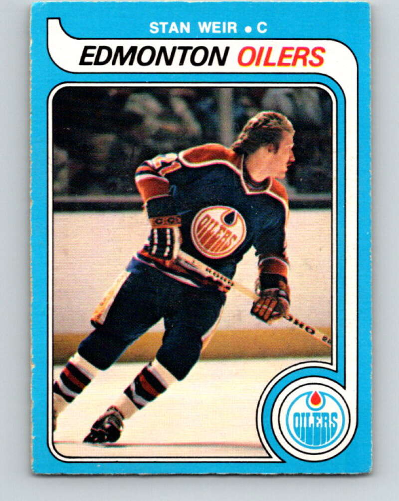 1979-80 O-Pee-Chee #331 Stan Weir  Edmonton Oilers  V20115