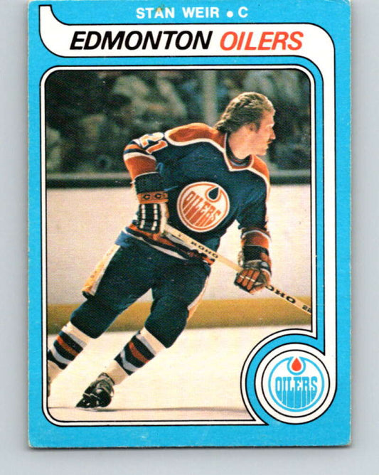 1979-80 O-Pee-Chee #331 Stan Weir  Edmonton Oilers  V20116