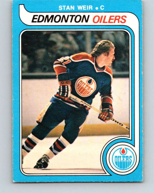 1979-80 O-Pee-Chee #331 Stan Weir  Edmonton Oilers  V20118