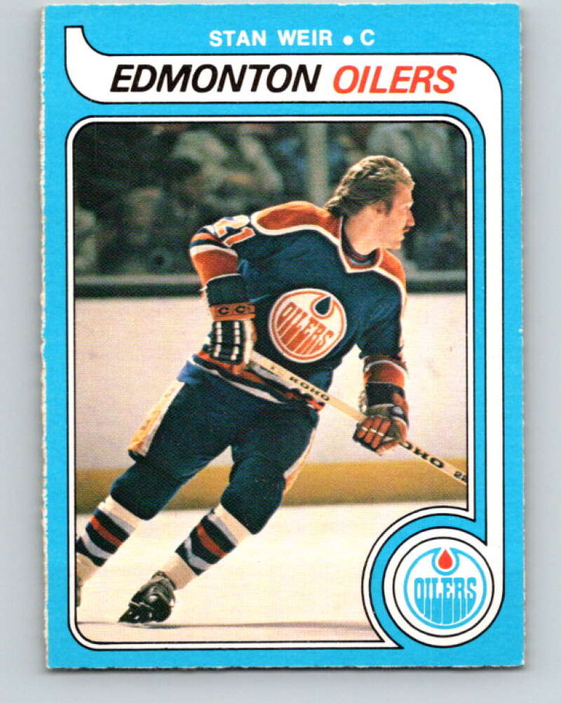 1979-80 O-Pee-Chee #331 Stan Weir  Edmonton Oilers  V20121