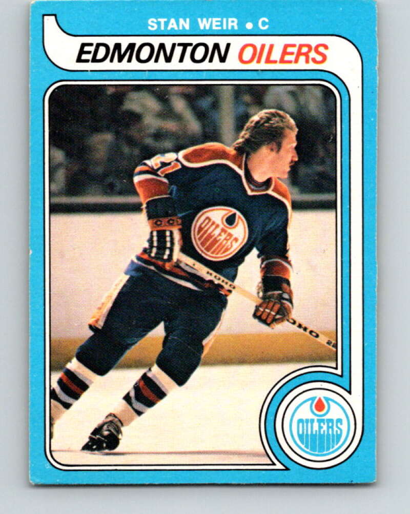 1979-80 O-Pee-Chee #331 Stan Weir  Edmonton Oilers  V20122