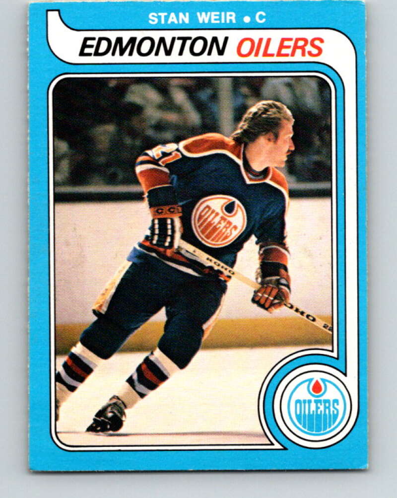 1979-80 O-Pee-Chee #331 Stan Weir  Edmonton Oilers  V20124