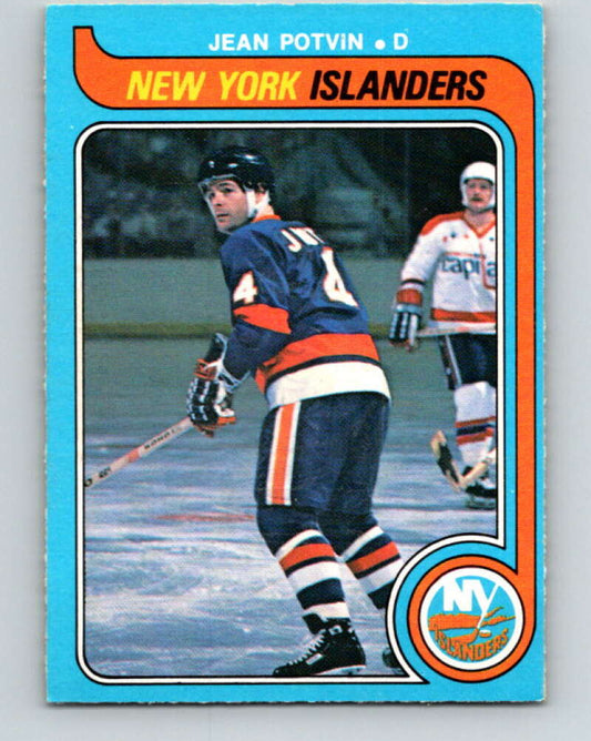 1979-80 O-Pee-Chee #334 Jean Potvin  New York Islanders  V20150