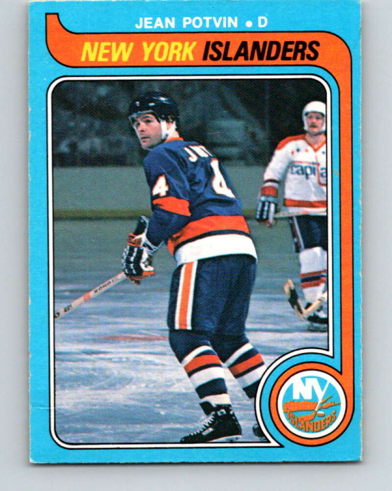 1979-80 O-Pee-Chee #334 Jean Potvin  New York Islanders  V20156