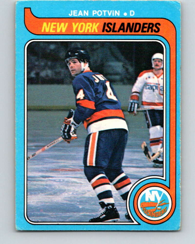 1979-80 O-Pee-Chee #334 Jean Potvin  New York Islanders  V20158