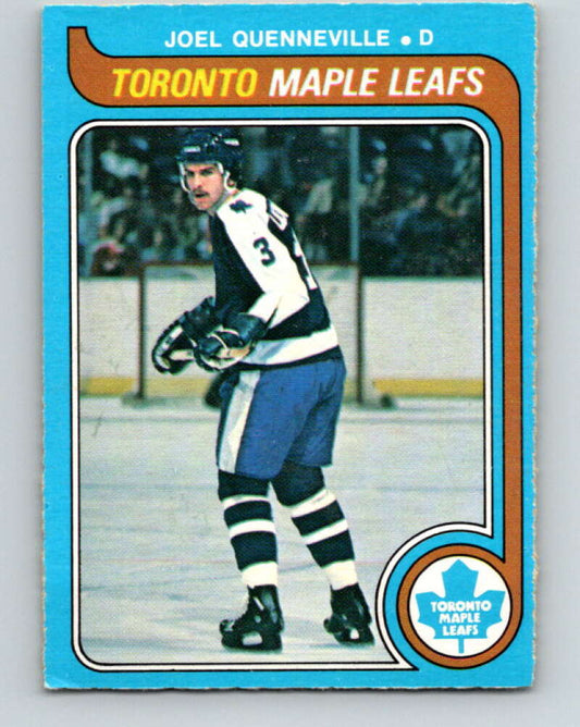 1979-80 O-Pee-Chee #336 Joel Quenneville  RC Rookie Toronto Maple Leafs  V20174