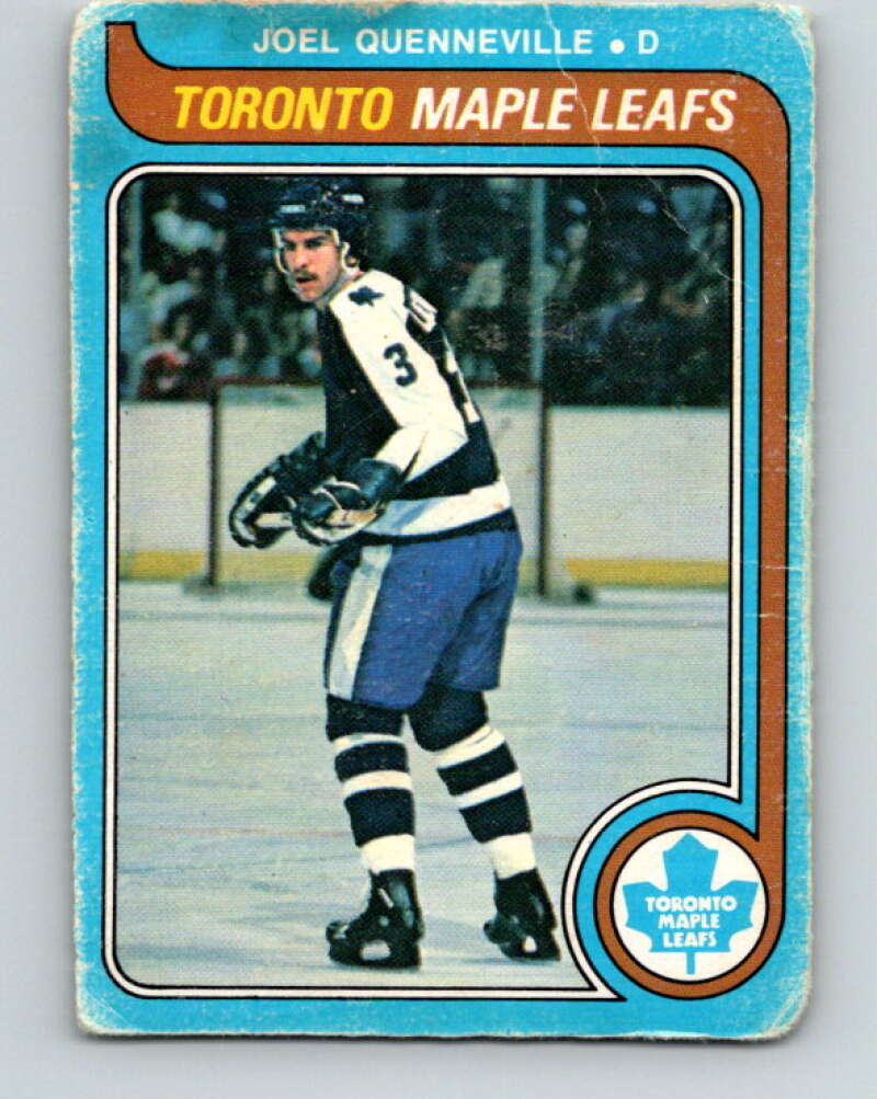 1979-80 O-Pee-Chee #336 Joel Quenneville  RC Rookie Toronto Maple Leafs  V20176