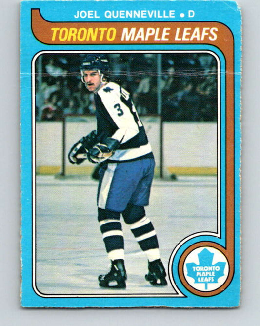 1979-80 O-Pee-Chee #336 Joel Quenneville  RC Rookie Toronto Maple Leafs  V20177