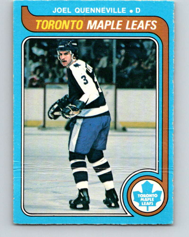 1979-80 O-Pee-Chee #336 Joel Quenneville  RC Rookie Toronto Maple Leafs  V20178