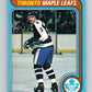 1979-80 O-Pee-Chee #336 Joel Quenneville  RC Rookie Toronto Maple Leafs  V20180