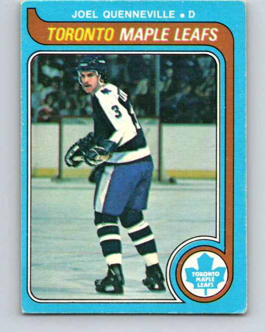 1979-80 O-Pee-Chee #336 Joel Quenneville  RC Rookie Toronto Maple Leafs  V20181