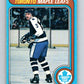 1979-80 O-Pee-Chee #336 Joel Quenneville  RC Rookie Toronto Maple Leafs  V20182