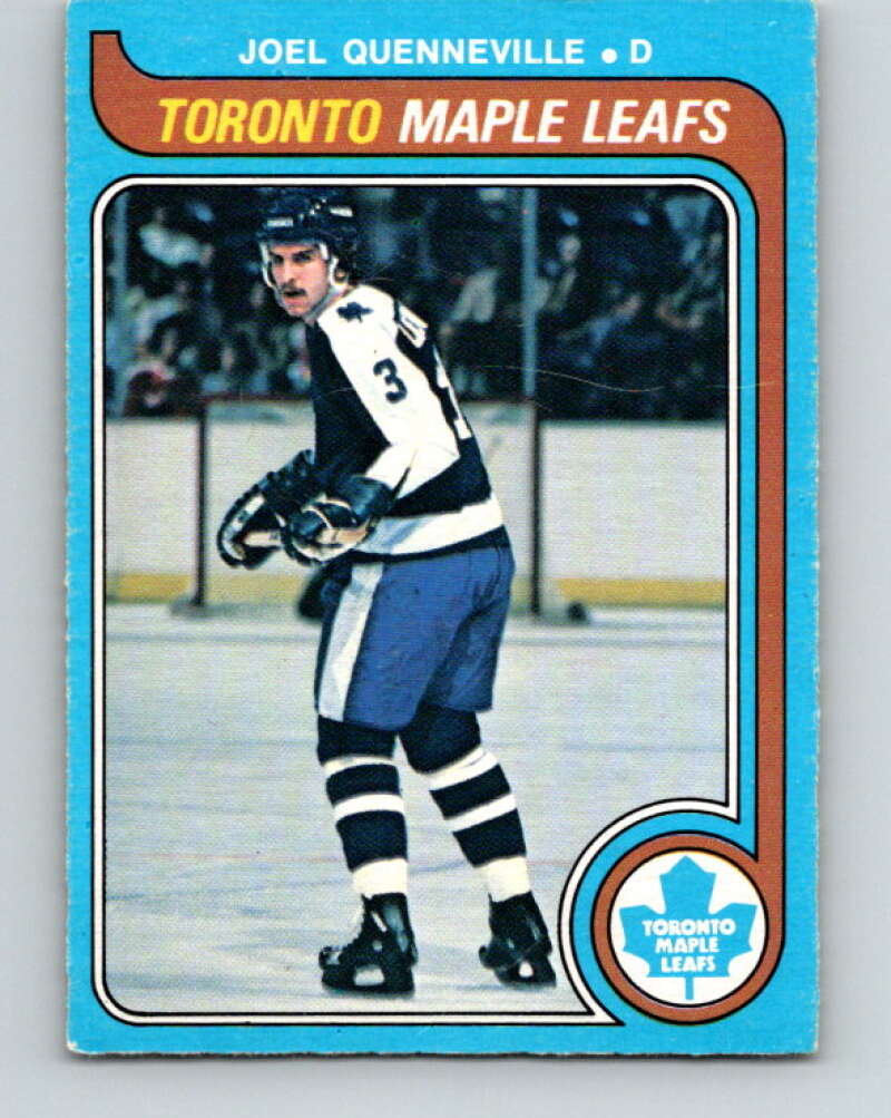 1979-80 O-Pee-Chee #336 Joel Quenneville  RC Rookie Toronto Maple Leafs  V20182