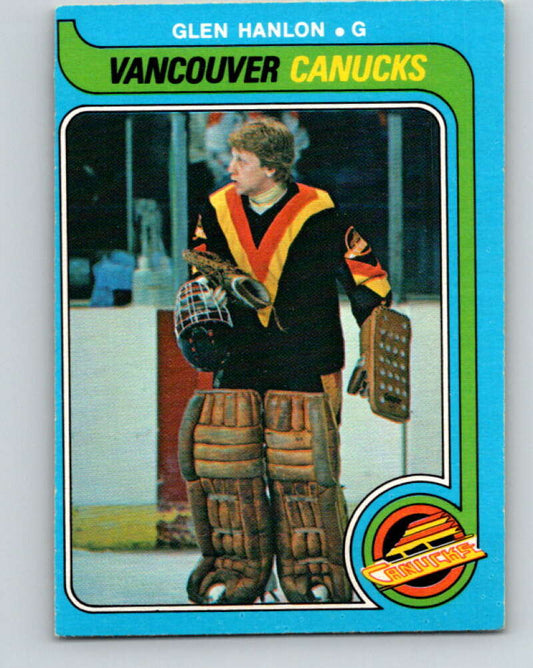 1979-80 O-Pee-Chee #337 Glen Hanlon  RC Rookie Vancouver Canucks  V20187