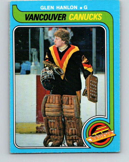 1979-80 O-Pee-Chee #337 Glen Hanlon  RC Rookie Vancouver Canucks  V20191